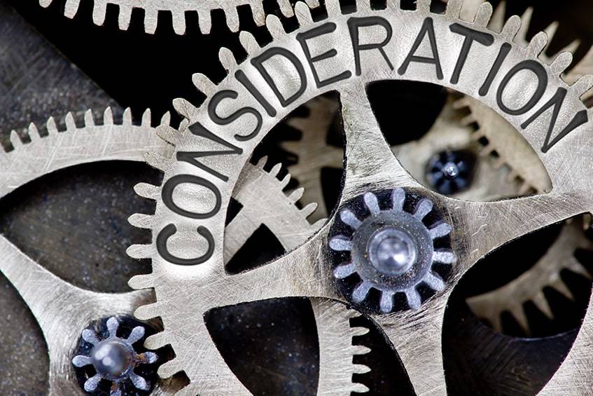 Considerations for Changing